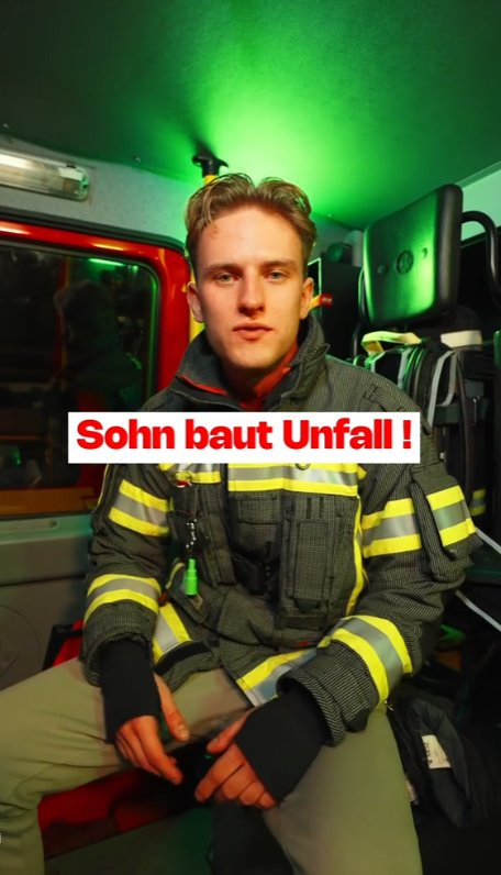 TikTok: Sohn baut Unfall